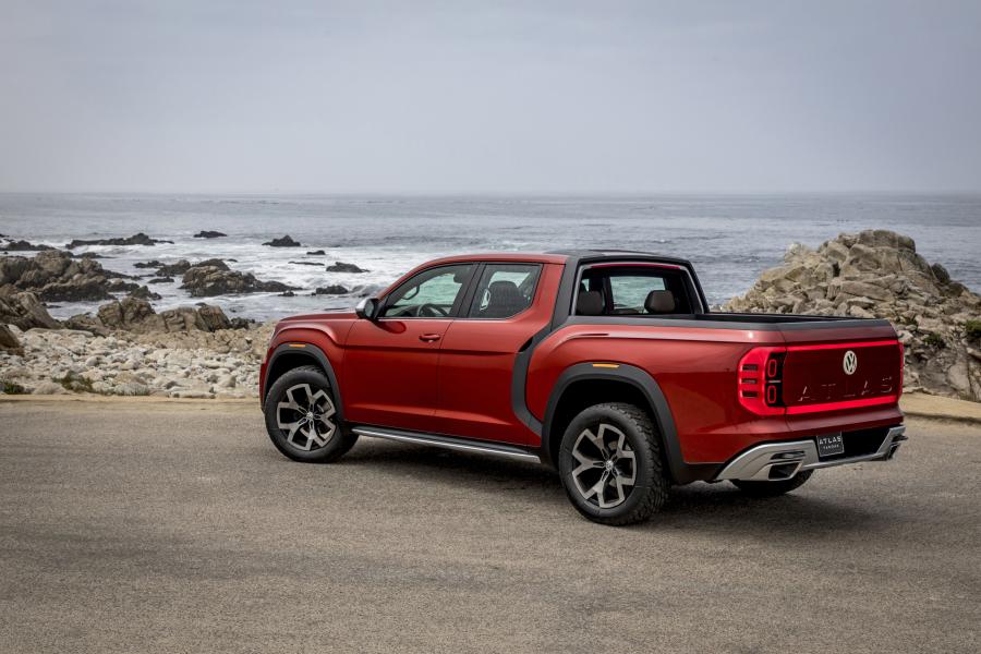  Volkswagen Atlas Tanoak Pickup Truck Concept 2018 года  (фото 18 из 32)